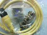  Nordson 1078199 Cable Cordset 0.75m  6"female 4"Male 3.00 Ft Image