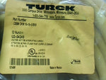  Turck CKM 19-19-5/S101 Cable Stright Male/Female 19 Pin 5M U2-0 Factory Sealed Image