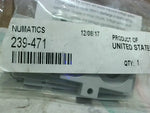  Numatics 239-471 Blank Station Plate Kit Factory Sealed Image