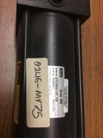  Parker 03.25 CBB-2ANLU18AC X 6.0 Pneumatic Cylinder SNGLE ROD NFPA STNDRD AIR - MOUNTING TYPE: MP1 CAP FIXED CLEVIS, BORE: 03.250 IN, STROKE: 006.000 IN, ROD DIAMETER: 1.0000 IN, ROD END STYLE: INTERMEDIATE MALE, PORT POSITIONS: 1, CUSHION/S: CUSHION BOTH Image