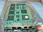  Perceptron 500-0243 Rev A PCI 4-Port Ethernet Communication Car Image