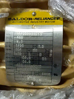  Baldor Reliance 1-1/2 HP (1.5 HP) AC Motor with Brake 184 Frame Image