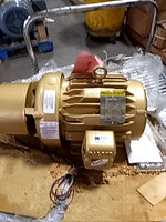  Baldor Reliance 1-1/2 HP (1.5 HP) AC Motor with Brake 184 Frame Image