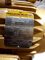  Baldor Reliance 1-1/2 HP (1.5 HP) AC Motor with Brake 184 Frame Image