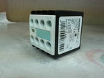  Siemens 3RH1911-1FA20 Auxiliary Contact Block 10A  690VAC Image