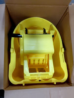  Rubbermaid 7580-88 Yellow Mop Bucket w/ Wringer 35 Qt. Capacity Image