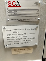  SCA Schucker 90904.545103 Pump Controller 400Y/230 VAC 3PH 4 Wi Image