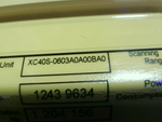  Sick XC40S-0603A0A00BA0 Safety Light Curtain Emitter 1 204 156 Image