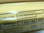  Sick XC40S-0903A0A00BA0 Light Curtain Emitter 1 204 158  900mm Image
