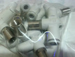  SMC AS2001F-06D T- Fitting (one pack of 10) Factory Sealed Image