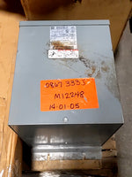  Square D 10SQ58113R1 10KVA 1PH Transformer 480V/575V Pri. x 240V/120V Sec. Image