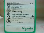  Square D 9001SKT35LYA31 Amber Push to Test Pilot Light  Ser.J Image