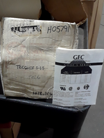  GFC GHOF 5-15 /A L Power Supply 120/240VAC Input to 15VDC 15A Output Image