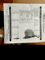  Kromer 7251-03 Tool Balancer Heavy-Duty Zero Gravity  77-110 Lb Image