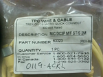  Tpc Wire 63323 Trex Onics Micro Wuick Connect Cable 3 Pole Male Factory Sealed Image