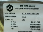  Tpc Wire 67332  Quick Connect Cordset 3P St. Male/St. Female 12 Factory Sealed Image