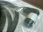  Turck GSDWA GKDA 40-3M/S3064/S4000  AWG Black PVC Cable 3M  4 P Factory Sealed Image