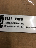  Turck NI2-Q6.5-ADZ32-0.16-FSB5.4X4/S304 MicroFast Proximity Sen Factory Sealed Image