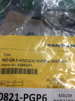  Turck NI2-Q6.5-ADZ32-0.16-FSB5.4X4/S304 MicroFast Proximity Sen Factory Sealed Image