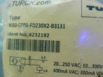  Turck NI50-CP80-FDZ30X2-B3131 Proximity Switch Sensor Factory Sealed Image