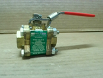  Watts B-6800-SE-LC 1/4" 3-Piece Full Port Ball Valve Image