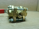  Watts B-6800-SE-LC 1/4" 3-Piece Full Port Ball Valve Image