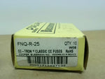  Bussmann FNQ-R-25 Class CC 25A Fuse (10PCS)  600 Volt Image