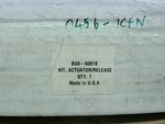  ITW BGK-60818 Actuator Release Kit Image
