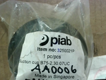  PIAB B75-2.30.07UC  Suction Cup 3250021P Bellows w/ Filter Disc Factory Sealed Image
