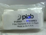  Piab PPX10RE3 Filter Element (3 PCS) Factory Sealed Image