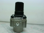 SMC AR40-F04  Air Pressure Regulator 5/8" NPT w/ Brackets Image