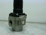  SMC AR40-F04  Air Pressure Regulator 5/8" NPT w/ Brackets Image