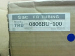  SMC TRB 0806BU-100 Flame Resist Blue Tubing Double Nylon 8mm OD Factory Sealed Image