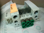  SMC VV5QC41-03C16F-X72 Manifold Valve Block 3 Position Image