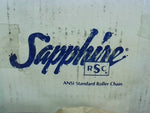  Diamond Chain Sapphire Series 80RB Chain 1" Pitch ANSI 80 Roller Chain 10FT Image