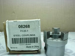  Boston Gear 08268 FC20-1 Steel Jaw Coupling Half 1" Bore w/1/4" Image