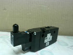  Parker B512DB549C Solenoid Valve 3/8" SS 2Pos 24VDC Factory Sealed Image