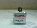  Compact S12X14-RETBE Pneumatic Cylinder 1/2" Bore 1/4" Stroke (Lot of 3)- No Box Image