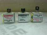  Compact S12X14-RETBE Pneumatic Cylinder 1/2" Bore 1/4" Stroke (Lot of 3)- No Box Image