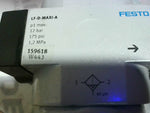  Festo 159618 Filter Regulator LF-D-MAXI-A 175psi 1.2 MPa p1 Image