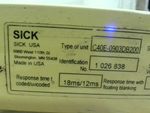  Sick C40E-0903DB200 Satety Light Curtain Receiver 36" Light Area Image