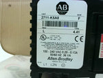  Allen Bradley 2711-K5A8 Panelview 550 Keypad Terminal Ser F FRN Image