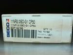  Seco 11NR2.0ISO-G1 Grade CP50 Threading Carbide Inserts (10 pcs Image