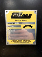  Chicago Blower Design 53 High Pressure Blower 25HP Size N3 Image