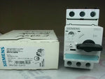  Siemens 3RV1021-0JA10 Motor Starter Circuit Breaker 10A 3-Pole Image