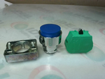  Automation Direct GCX1114 Push Button Blue w/ Contact Image