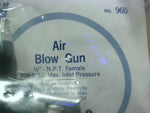  Lincoln 960  Air Blow Gun 1/4"NPT Female 200psi Factory Sealed Image