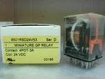  Square D 8501RSD24V53 /D Miniature GP Relay (7 PCS) 4PDT-3A Image