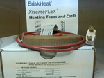  Briskheat BS0051040L Heating Tape 1/2" x 48" 120V 104W 450'F Image
