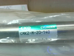  CKD CMK2-M-20-140 Pneumatic Cylinder 20mm Bore 140mm Stroke Factory Sealed Image